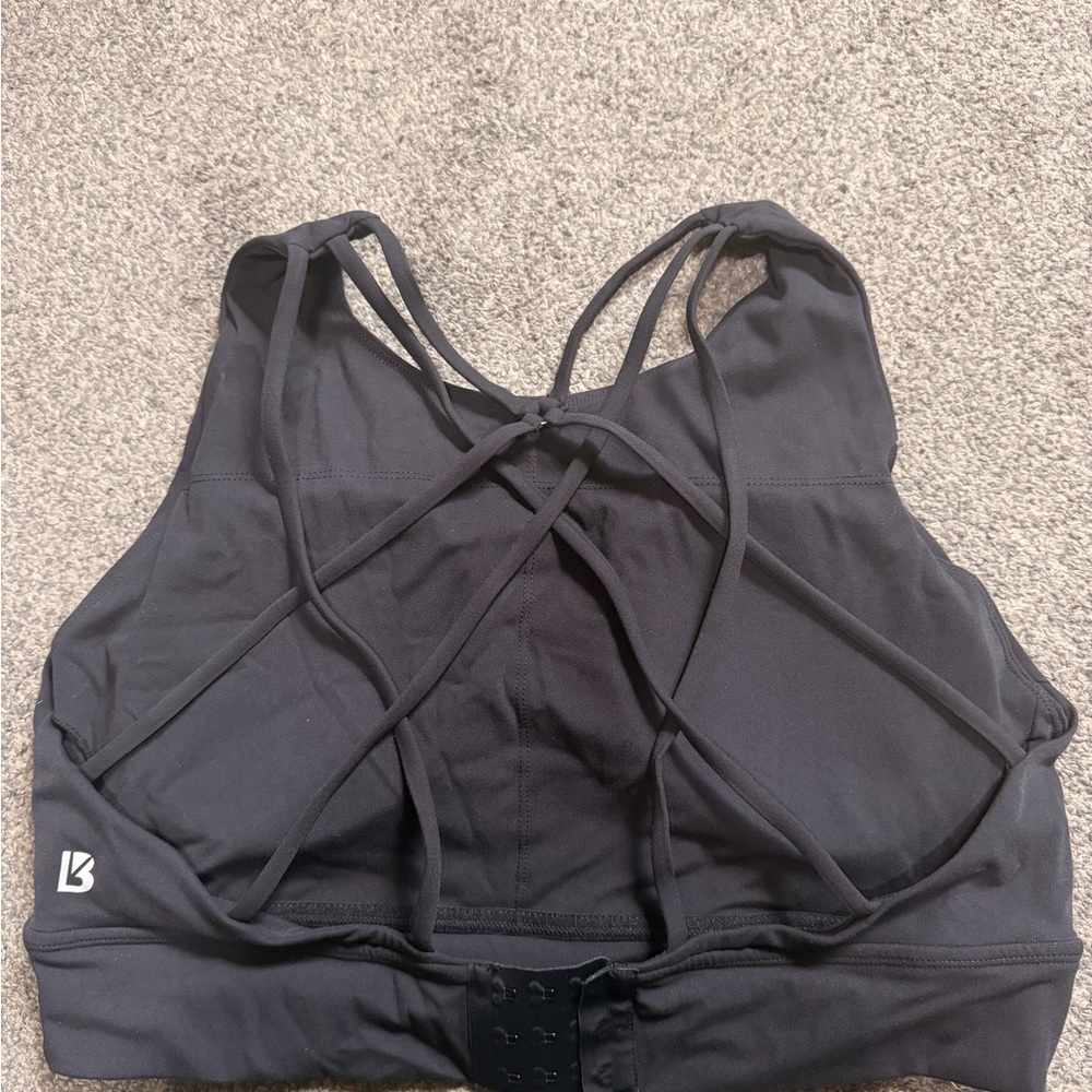 BuffBunny Charcoal Sports Bra